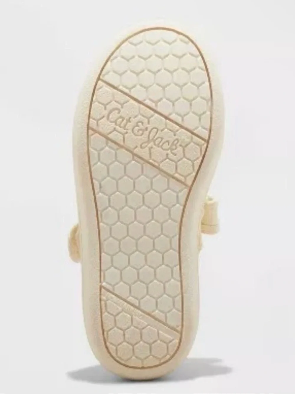 Toddler Marina Mary Jane Sneakers Ivory w/ Gold Shimmer Size 12 Little Girl NWT